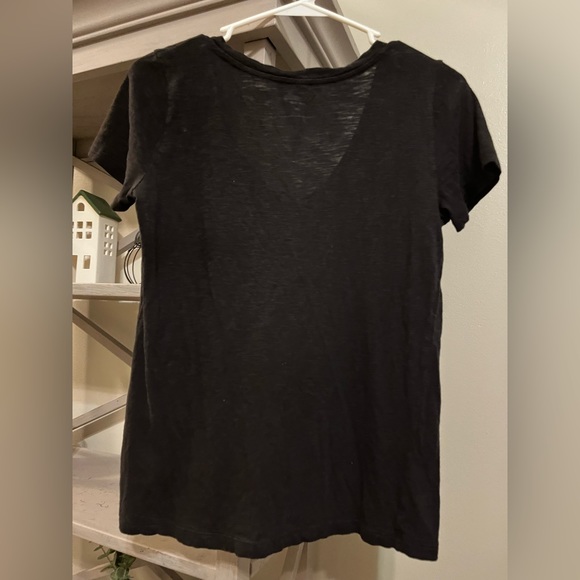 Express v neck easy slub tee size small - Picture 3 of 4